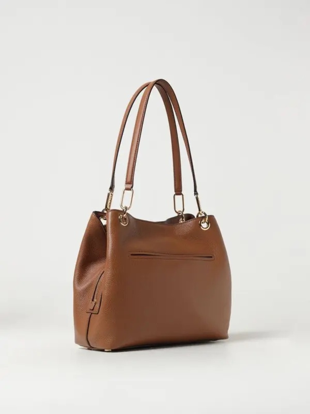 Michael Kors Kensington Brown Pebbled Leather Tote Bag